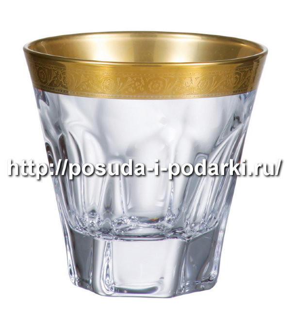Стаканы для виски (Набор 6 стаканов) Аполло голд (APOLLO GOLD) 230 мл