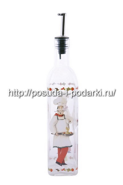 Бутылка для масла или уксуса 500 мл Шеф-повар