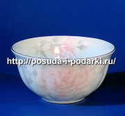 Набор салатников 12 см Шиповник Империал (золотая лента) 3 шт.