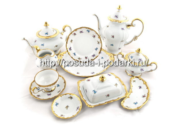 Сервиз чайный Катарина Барокко 55 пр. на 12 персон