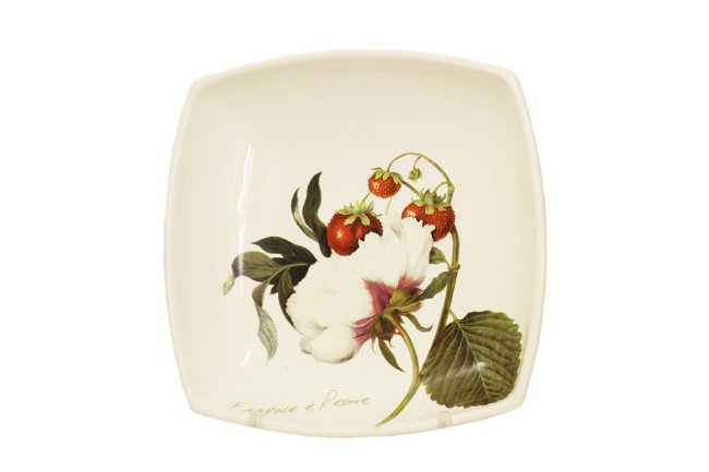 Стеклянная ваза для цветов 41 см