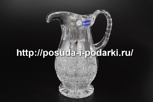 Кувшин хрустальный 0,6 л Glasspo Кувшин хрустальный 0,6 л Glasspo