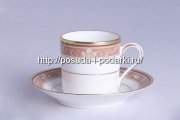 Набор 6 кофейных чашек с блюдцами Люксембург