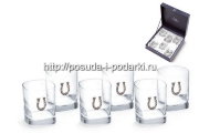 Набор 6 стаканов для виски Подкова