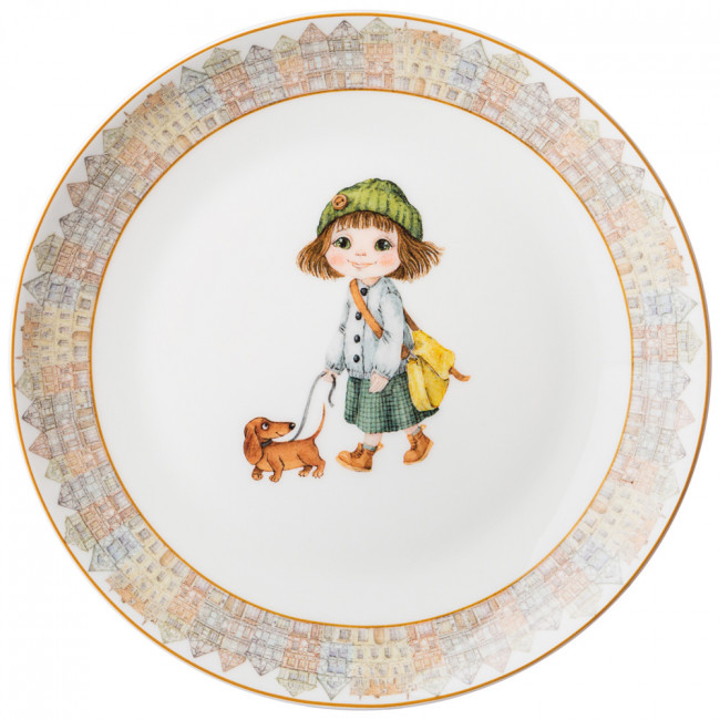 НАБОР ТАРЕЛОК ЗАКУСОЧНЫХ LEFARD FASHION PRINCESS 2 ШТ. 19 СМ (КОР=16НАБ.)