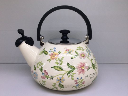 Чайник со свистком 3л Принт Прованс (эмаль) Japonica