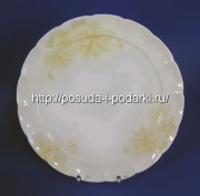 Блюдо круглое Магнолия Крем 32 см 