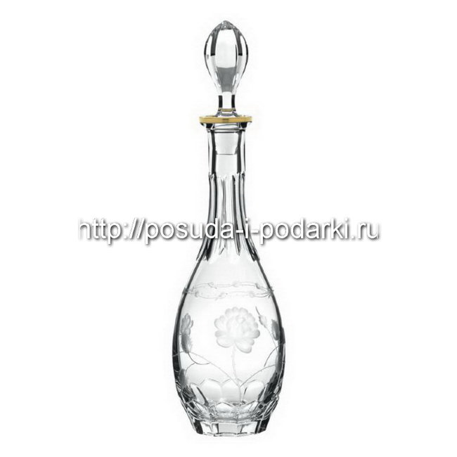 Графин 0,75л Монроуз, прозрачный