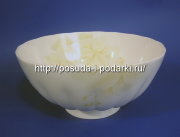 Салатник высокий Магнолия Крем 23 см. 